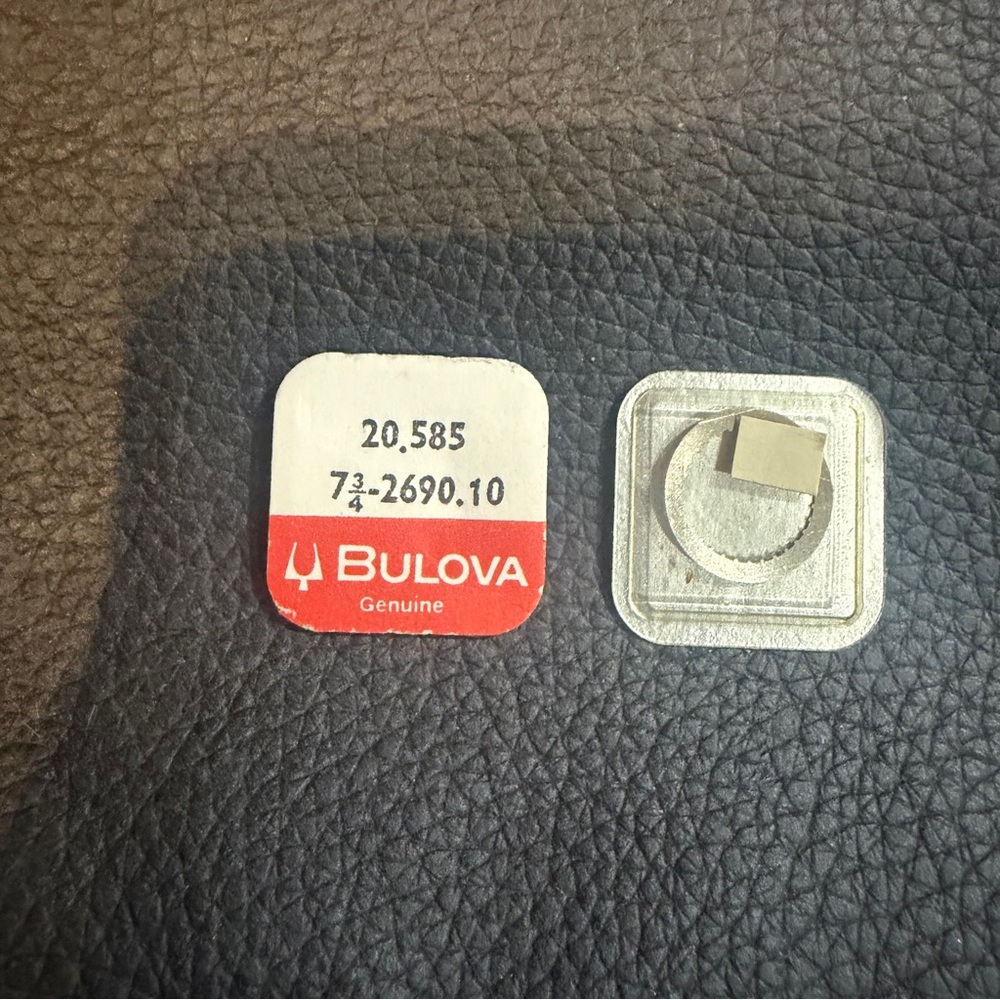 NOS Bulova Watch Part # 20.585/7 3/4 2690.10